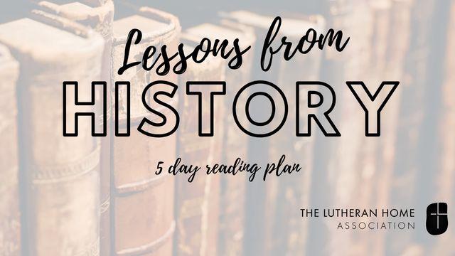 Lessons From History.
