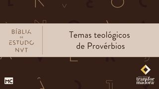 Temas teológicos de Provérbios Tiago 3:17 Almeida Revista e Atualizada