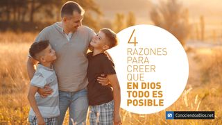 4 Razones Para Creer Que en Dios Todo Es Posible MARCOS 9:17-23 La Palabra (versión española)