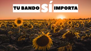 Tu Bando Sí Importa Gálatas 6:8 Nueva Versión Internacional - Español