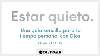 Estar Quieto: Una Guía Sencilla Para Tu Tiempo Personal Con Dios GÉNESIS 3:9 La Palabra (versión española)