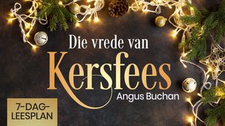 Die vrede van Kersfees  Matteus 1:23 Contemporary Afrikaans Bible 2023