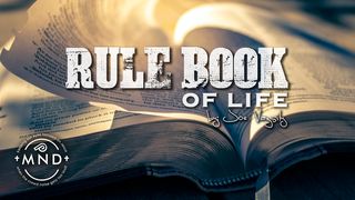 Rule Book of Life - the Bible Mark 9:7 New Living Translation