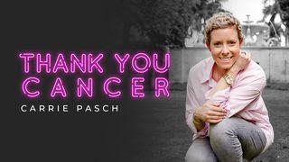 Thank You Cancer Job 38:35 Amplified Bible, Classic Edition