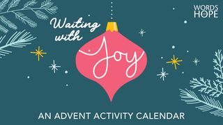 Waiting With Joy: An Advent Activity Calendar Isaia 11:2-3 Bibla Shqip 1994