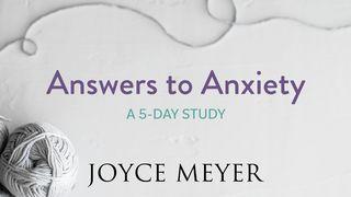 Answers to Anxiety 1 John 5:13-15 New Living Translation