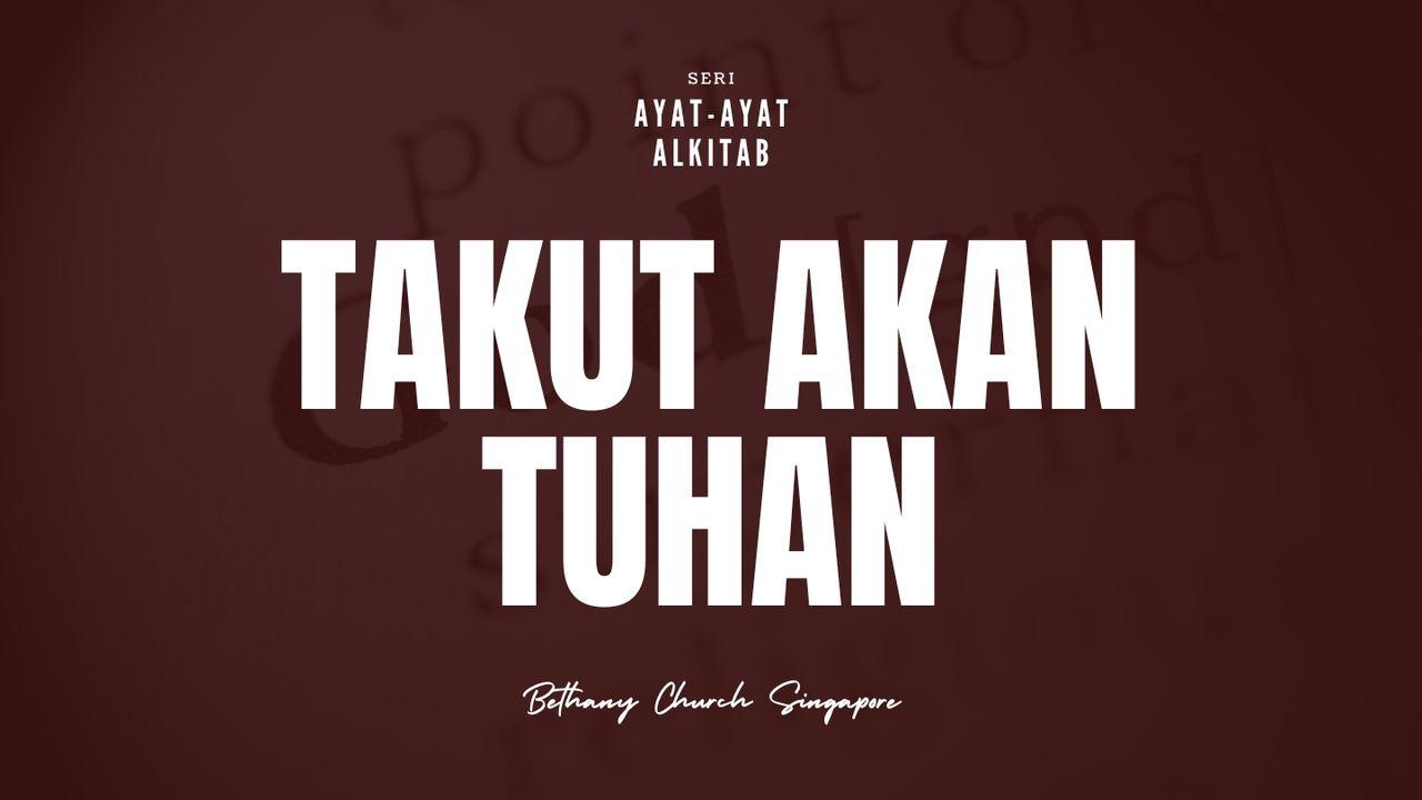Takut akan Tuhan