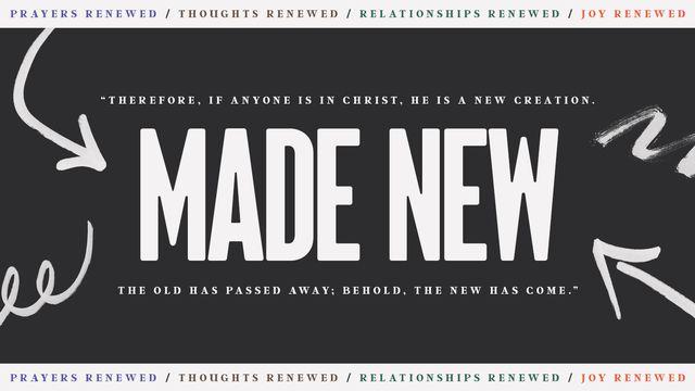 Made New Prayer Devotional