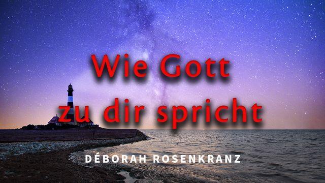 Wie Gott zu DIR spricht