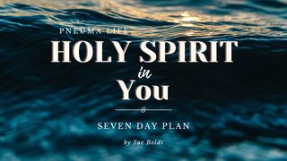 Pneuma Life: Holy Spirit in You John 7:37-38 New International Version