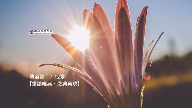 【重讀經典　恩典再現】傳道書
