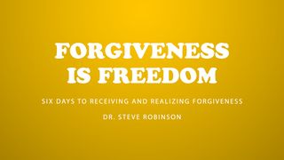 Forgiveness Is Freedom 2 Corinthians 7:10 The Message