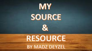 My Source & Resource John 7:39 New International Version