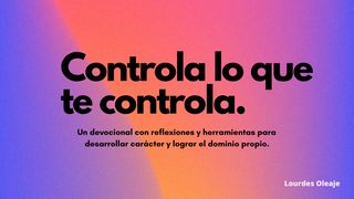 Controla Lo Que Te Controla 1 CORINTIOS 13:3 La Palabra (versión española)