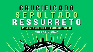 Crucificado, Sepultado e Ressurreto! João 20:1 Nova Versão Internacional - Português