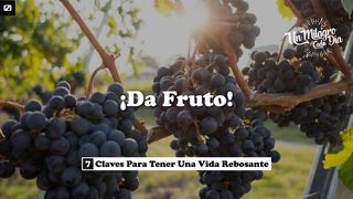 ¡Da fruto! 7 Claves para tener una vida rebosante Hebreos 10:38 Nueva Versión Internacional - Español