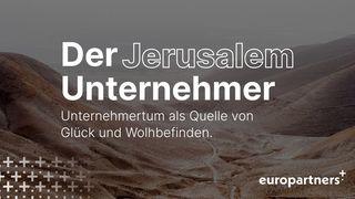 Der Jerusalem Unternehmer Offenbarung 21:3 Hoffnung für alle