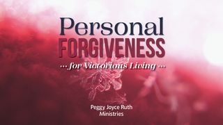 Personal Forgiveness Psalms 51:7-15 The Message