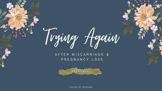 "Trying Again" After Miscarriage & Pregnancy Loss Matthew 8:29 English Standard Version 2016