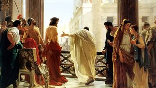 Easter Artifacts Matthew 27:41-44 The Message