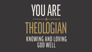 You Are a Theologian: Knowing and Loving God Well Job 11:7-12 The Message