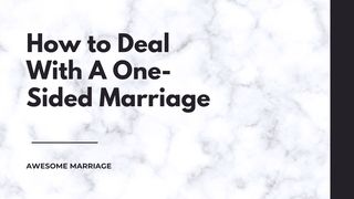 One Sided Marriage Thi Thiên 56:7 Kinh Thánh Hiện Đại
