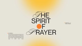 The Spirit of Prayer Psalm 106:48 English Standard Version 2016
