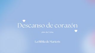 Descanso De Corazón 1 Pedro 5:7 Nueva Versión Internacional - Español