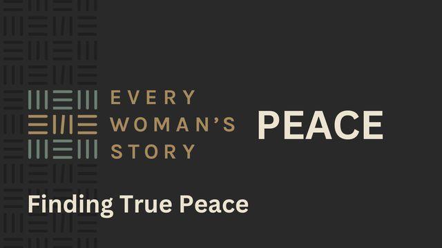 Finding True Peace