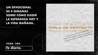 Tabla de contexto Salmo 143:10 Nueva Versión Internacional - Español