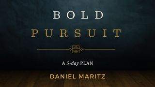 BOLD PURSUIT  The Books of the Bible NT