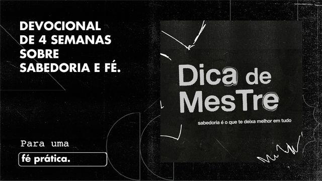 Dica de Mestre