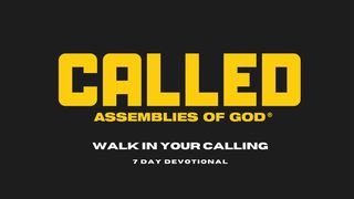 Walk in Your Calling Exodus 2:11-12 New Living Translation