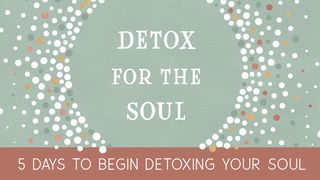 5 Days to Begin Detoxing Your Soul Numbers 23:19-20 New King James Version