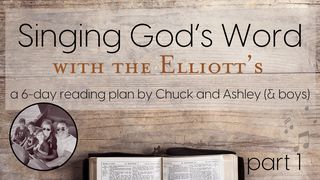 Singing God's Word With the Elliott's Salmos 18:30 Biblia Dios Habla Hoy