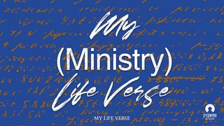 My (Ministry) Life Verse Mark 12:43-44 English Standard Version 2016