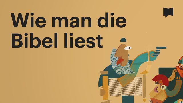 BibleProject | Wie man die Bibel liest
