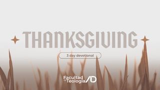 Thanksgiving Philippians 2:5-8 The Message