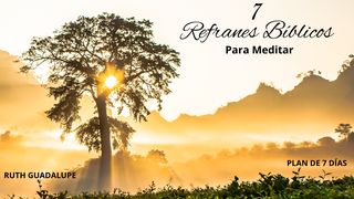 7 Refranes Bíblicos  Para Meditar Salmo 5:3 Nueva Versión Internacional - Español