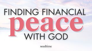 Finding Financial Peace With God 1 Chronicles 29:12 New International Version