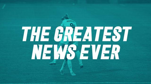 The Greatest News Ever!