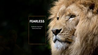 Fearless:Embrace God and Overcome Fear! إِشَعْيَاءَ 4:54 الكتاب المقدس