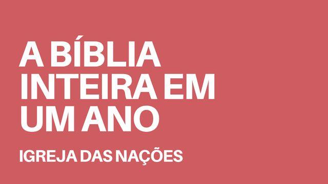 A Bíblia Inteira Em Um Ano - Janeiro