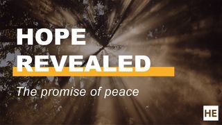 Hope Revealed Luke 24:45-49 The Message