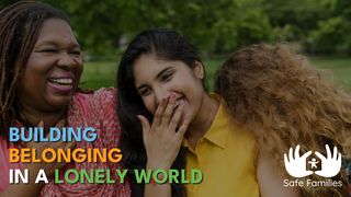 Building Belonging in a Lonely World 1 Kings 19:9 American Standard Version