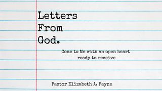 Letters From God Exodus 6:3 King James Version