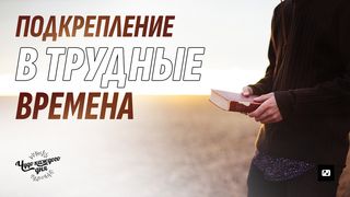 Подкрепление в трудные времена Псалтирь 41:12 Новый русский перевод