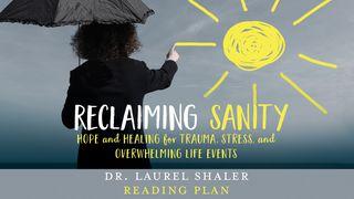 Reclaiming Sanity Matthew 6:31-33 New International Version