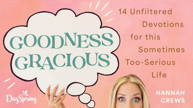 Goodness Gracious: 14 Unfiltered Devotions for This Sometimes-Too-Serious Life
