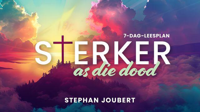 Sterker as die dood
